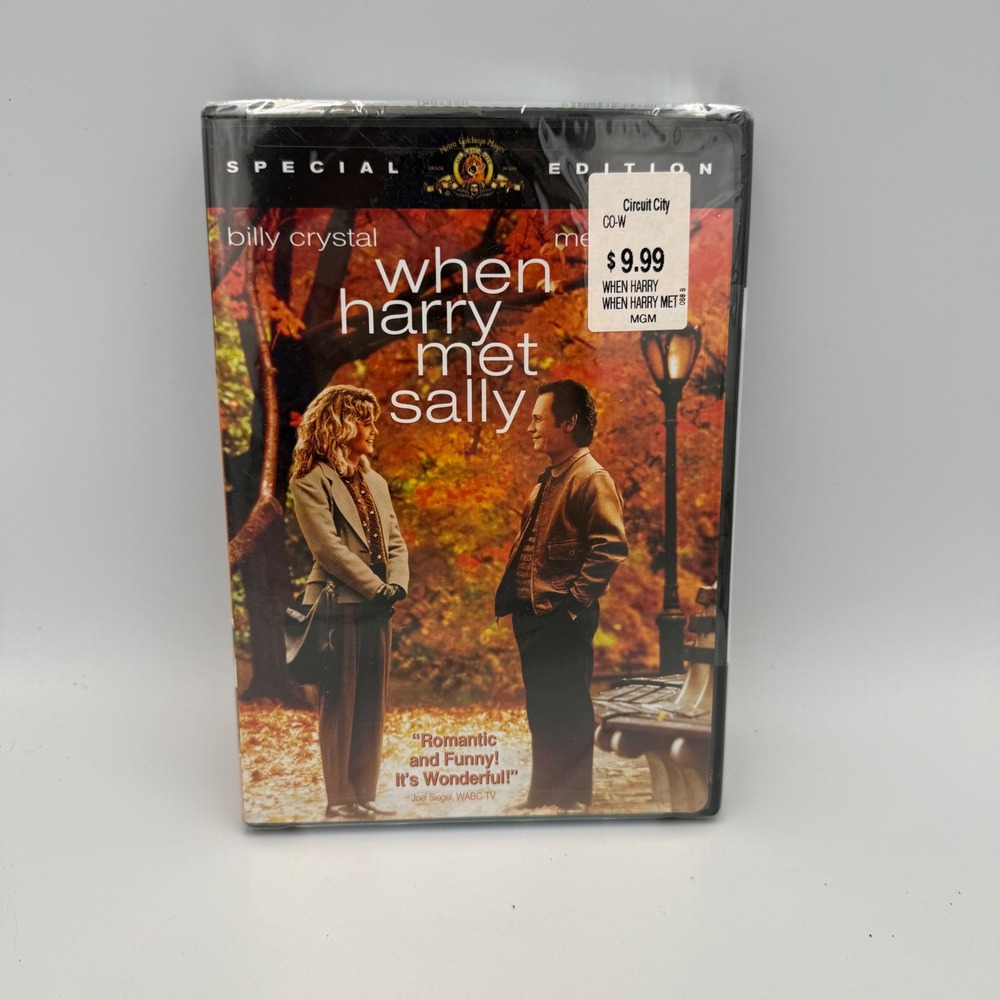 When Harry Met Sally DVD Special Edition Widescreen Billy Crystal Meg Ryan New